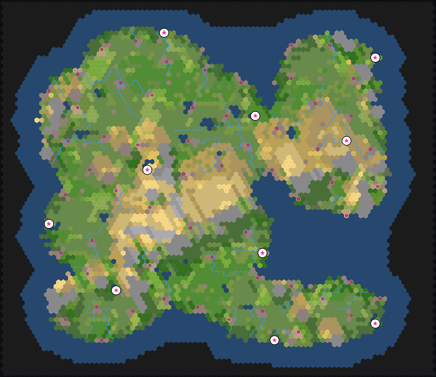 Continent sample