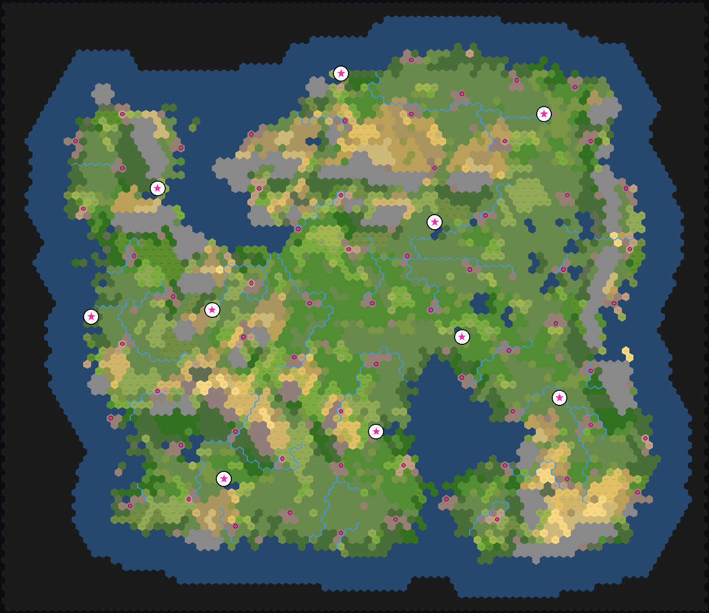 Continent sample