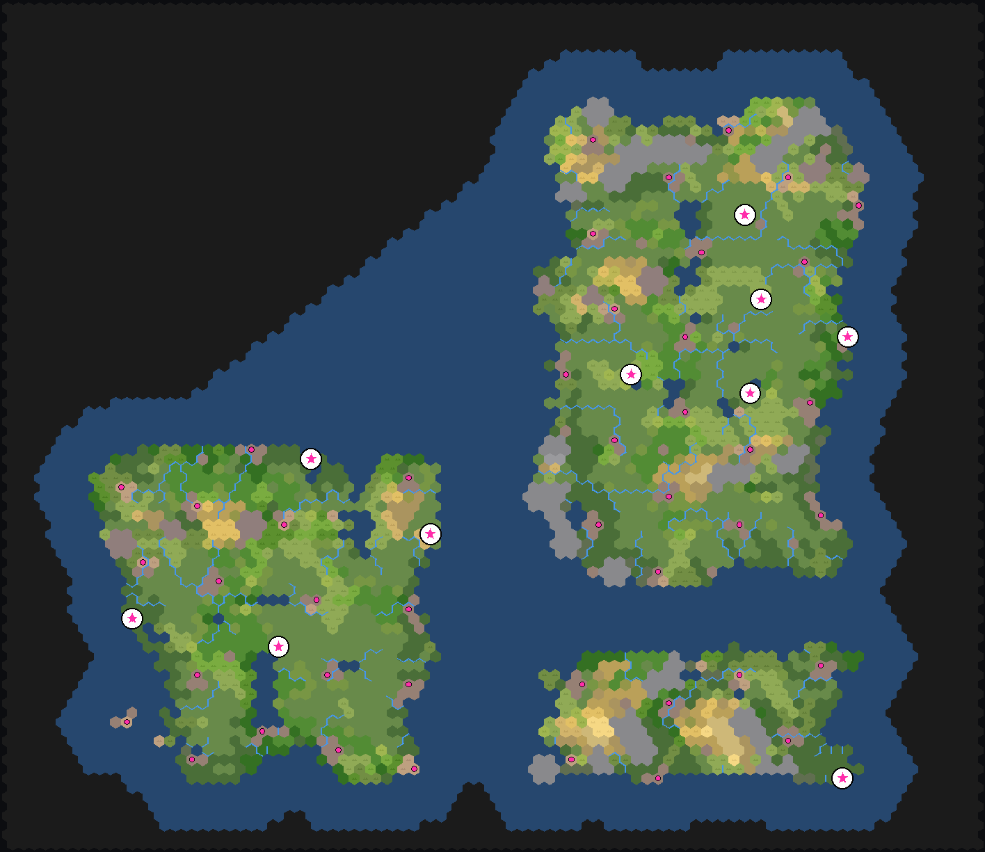 Multiple Continents sample