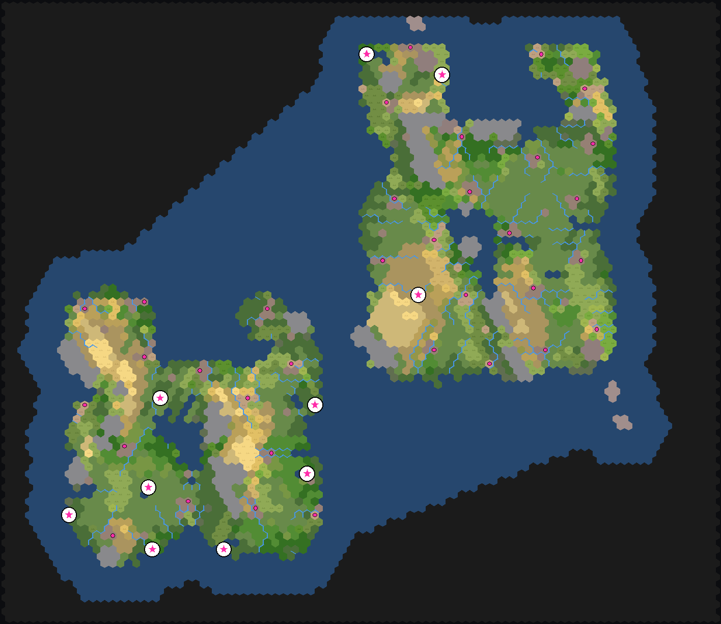 Multiple Continents sample