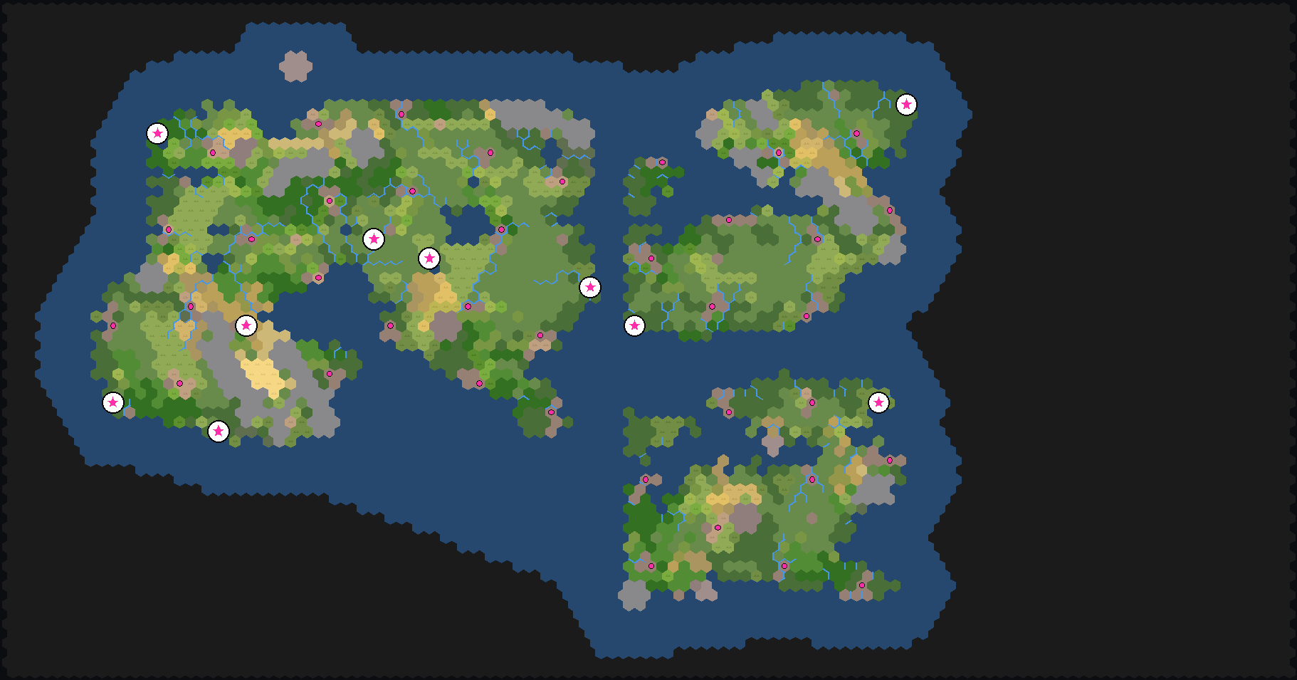 Multiple Continents sample