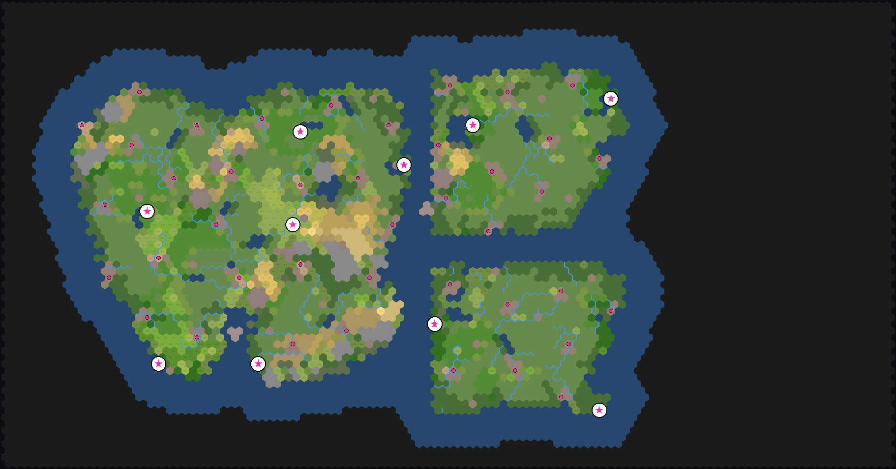 Multiple Continents sample