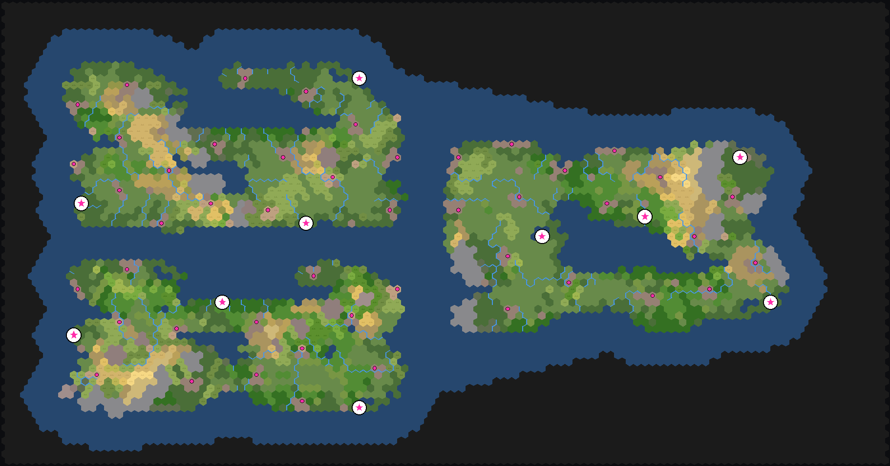 Multiple Continents sample